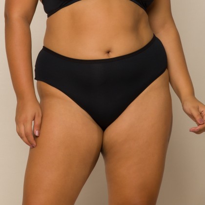 Calcinha Maxi Microfibra Preto