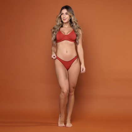 Calcinha Básica Fina Microfibra Liquor