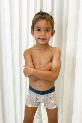 Cueca Boxer Infantil