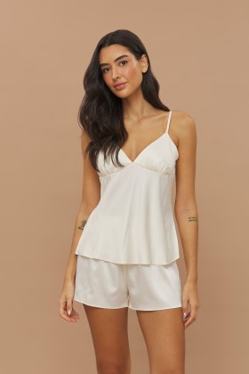 Short Doll Alça Acetinado