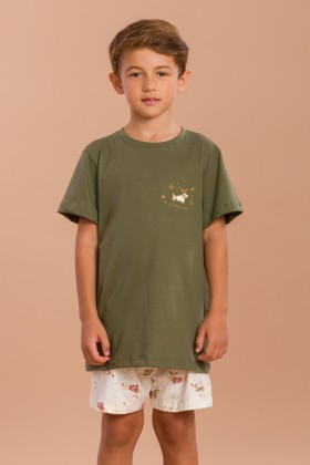 Pijama Masculino Infantil Curto