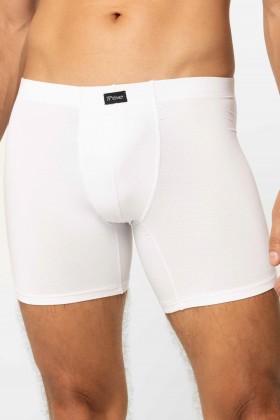 Cueca Long Básica Branca